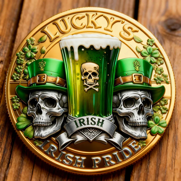 LUCKY’S — St. Patrick’s Day Irish Pride Commemorative Coin