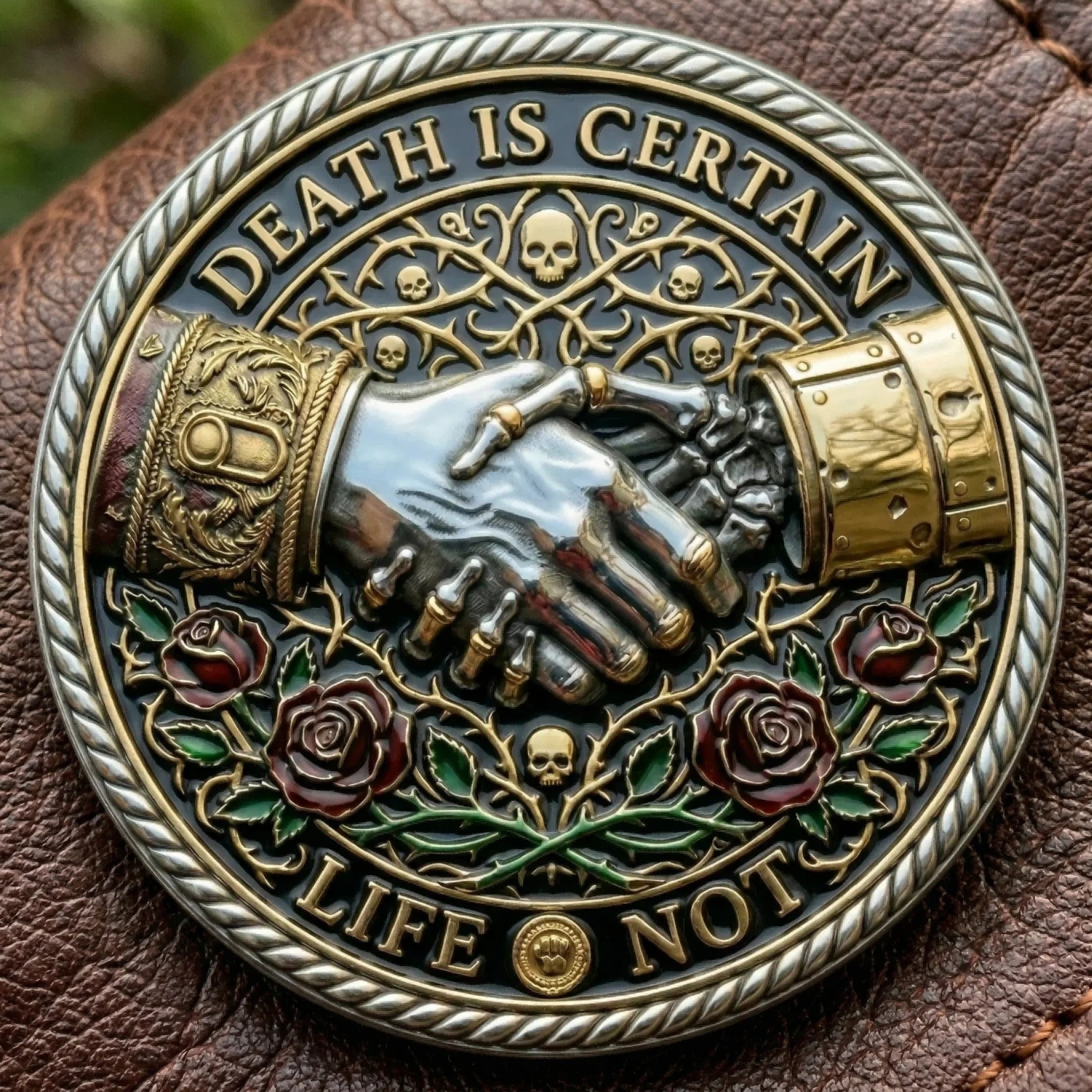 Memento Mori Reflection Commemorative Coin