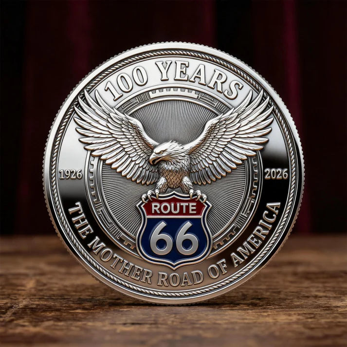 🏆Flash Sale 60% OFF -🛣️ Route 66 – 100 Years of Freedom Commemorative Coin
